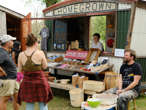 Artist made roadside stands are a marketplace for food, art and ideas in Wisconsin.